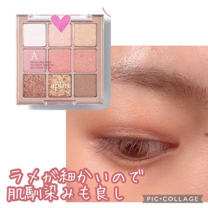 ワンピックアイシャドウパレット/APLIN/アイシャドウパレットを使ったクチコミ(3枚目)