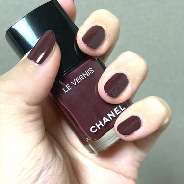 ヴェルニ ロング トゥニュ 907 ルージュ ブラン/CHANEL/マニキュアを使ったクチコミ（1枚目）