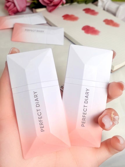 READ ME ウェイトレス ベルベット リップ ステイン「IN LOVE」シリーズ/PERFECT DIARY/口紅を使ったクチコミ(4枚目)