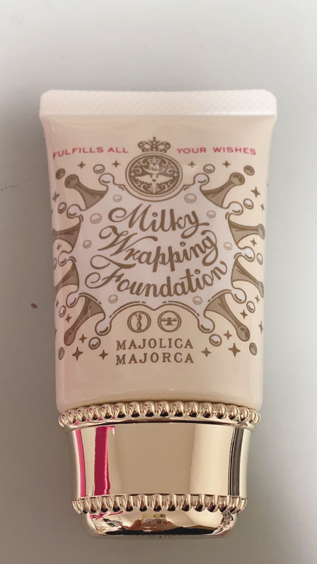 ミルキーラッピングファンデ/MAJOLICA MAJORCA/リキッドファンデーションを使ったクチコミ（2枚目）
