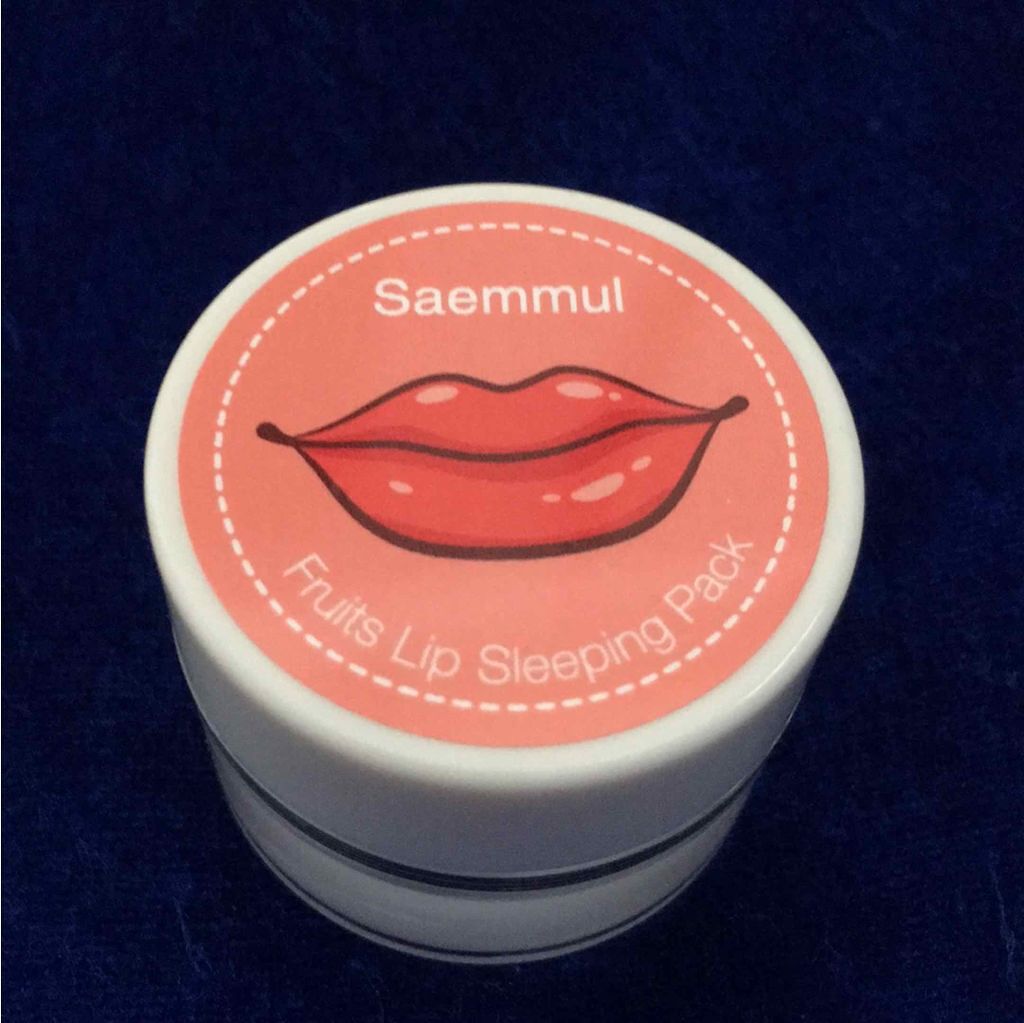 フルーツ リップ スリーピング パック/the SAEM/リップケアを使ったクチコミ（1枚目）
