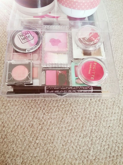 3段式クリアーケース/DAISO/その他化粧小物を使ったクチコミ(2枚目)