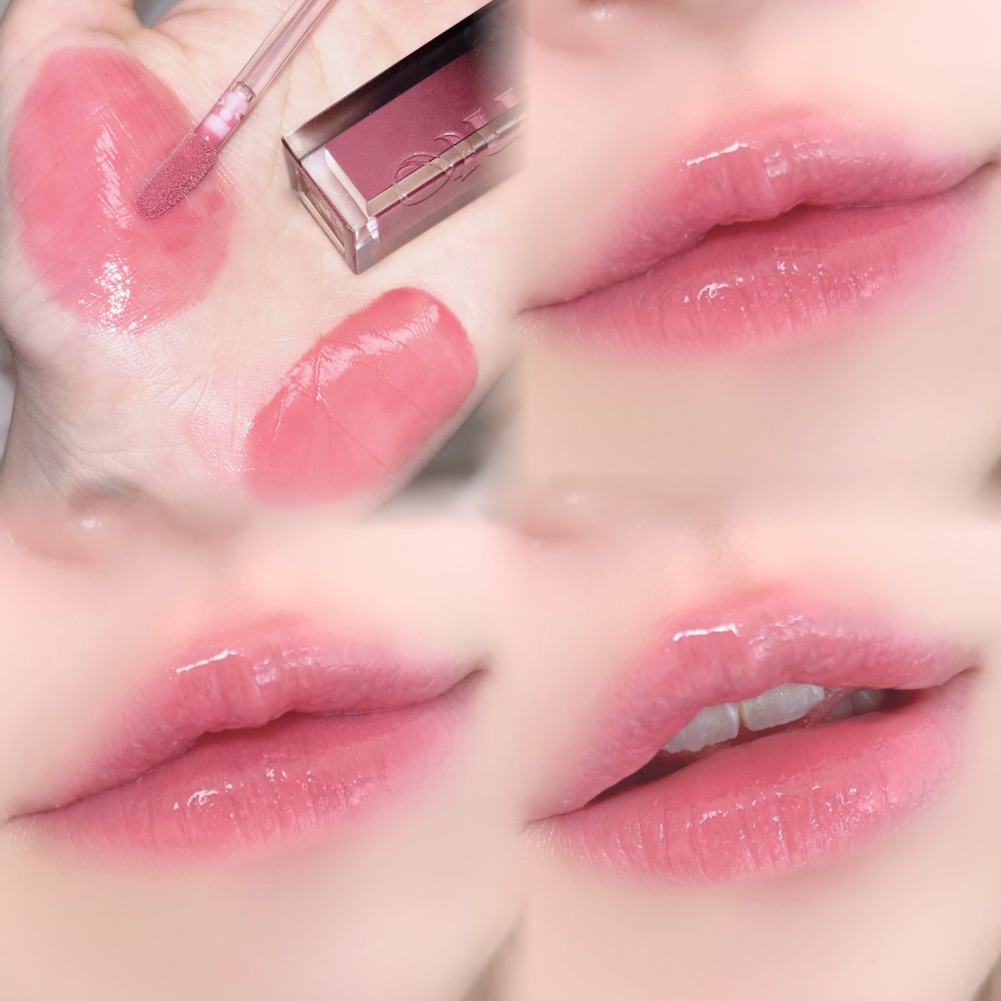 ディープキスド プランピング リップエナメル/Dinto/リップグロスを使ったクチコミ(4枚目)