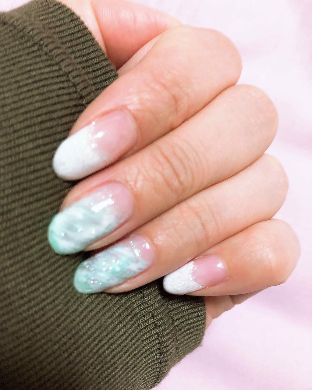 ベースジェル　ハイシャイン/ネイルステージ/ジェルネイルを使ったクチコミ（1枚目）