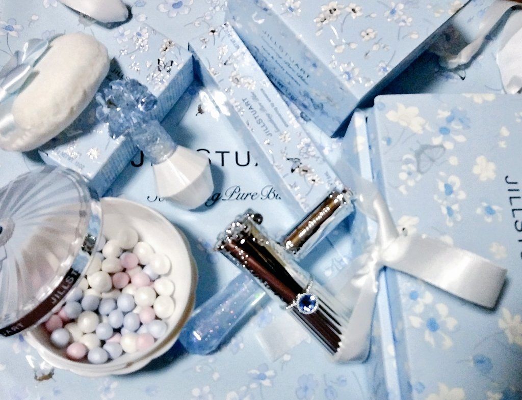 サムシングピュアブルー セント　マイリップス/JILL STUART/口紅を使ったクチコミ（1枚目）