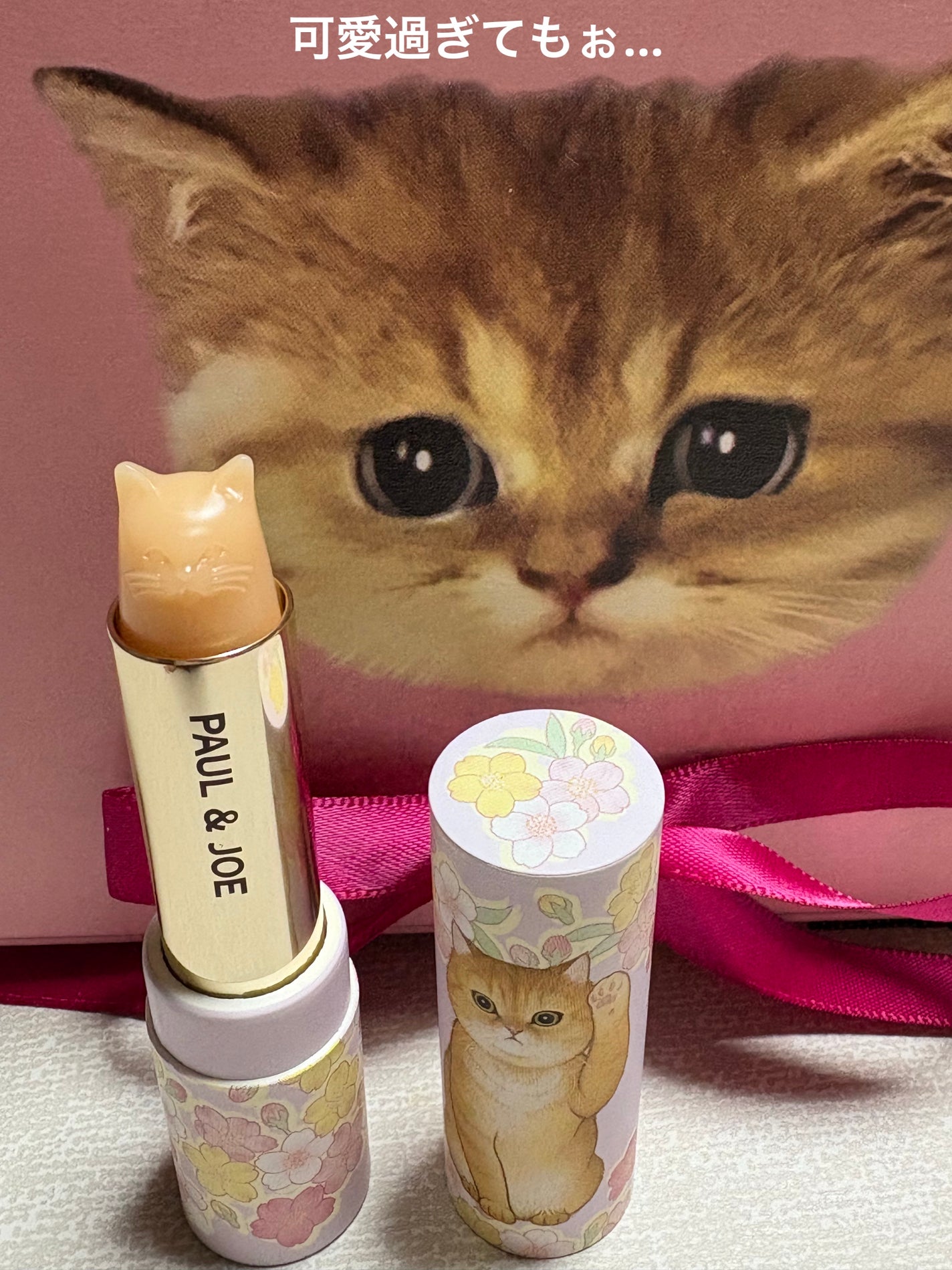 リップスティック トリートメント/PAUL & JOE BEAUTE/リップケアを使ったクチコミ(3枚目)