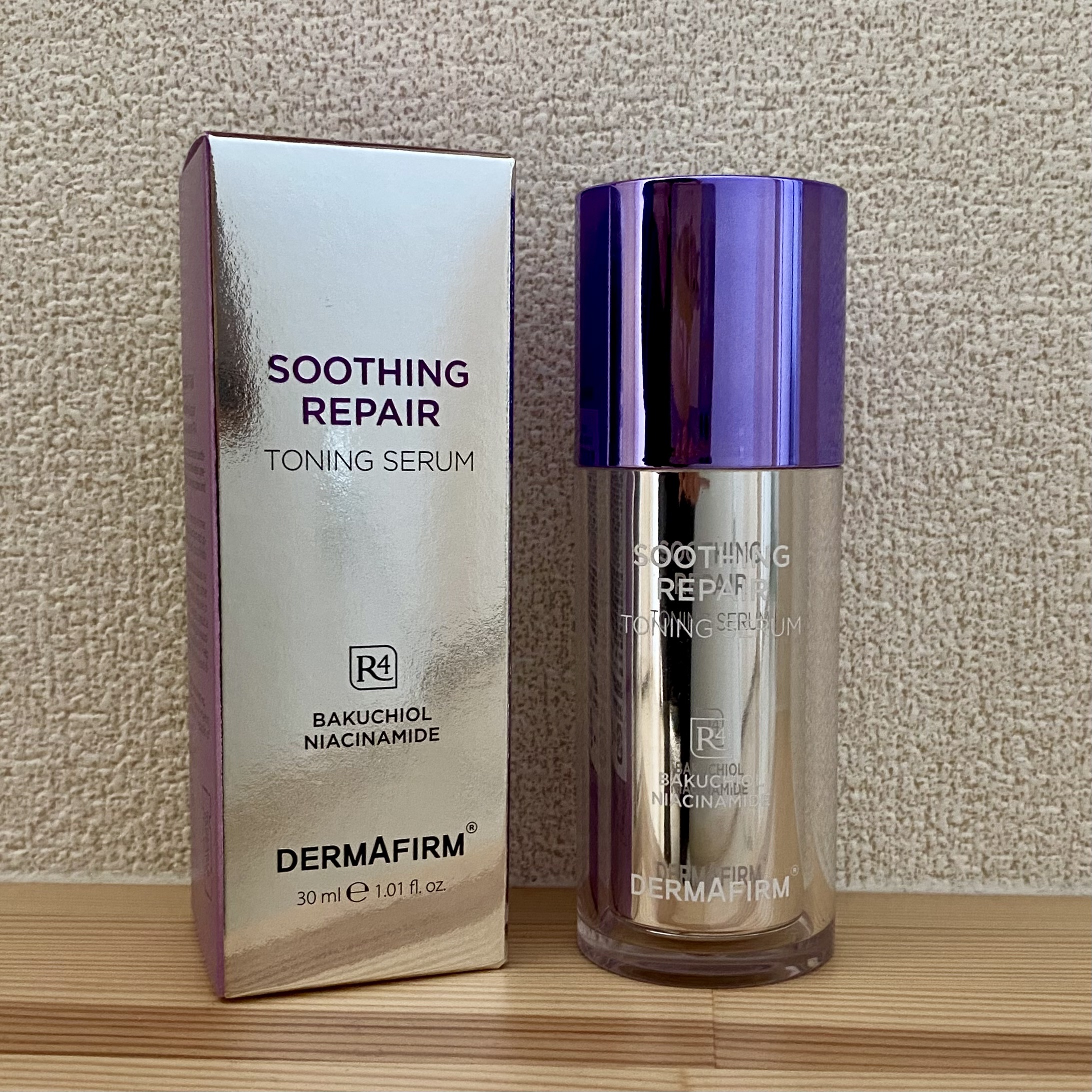 SOOTHING REPAIR TONING SERUM R4/ダーマファーム/美容液を使ったクチコミ（1枚目）