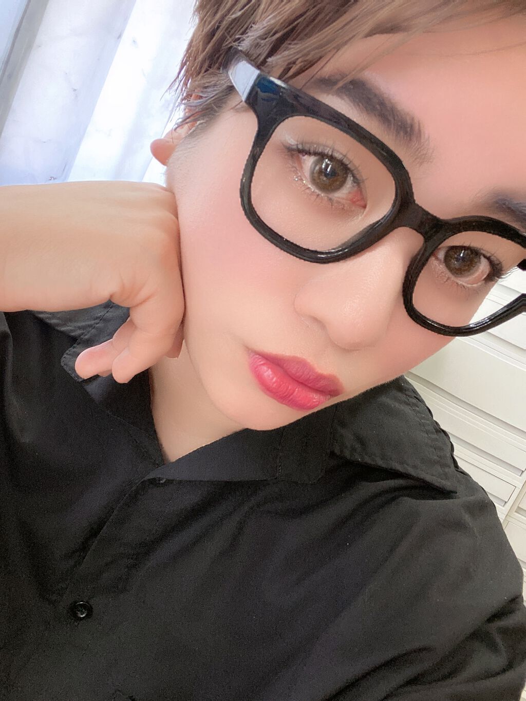 ラスターガラス リップスティック ビーム ゼア, ダン ザット/M・A・C/口紅を使ったクチコミ（1枚目）