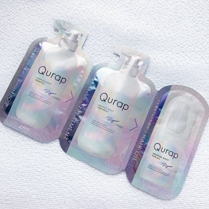 ラッピングモイストヘアオイル/Qurap/ヘアオイルを使ったクチコミ(1枚目)