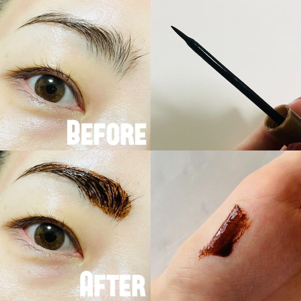 necess まゆ美容液ティント/コジット/眉ティントを使ったクチコミ(2枚目)