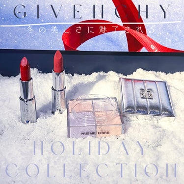 ⸜ GIVENCHY HOLIDAY COLLECTION 2022❄️ ⸝

ジバンシイ ホリデー コレクション 2022 を一足先に体験させていただきました！
光がミステリアスにきらめく冬の雪がとて