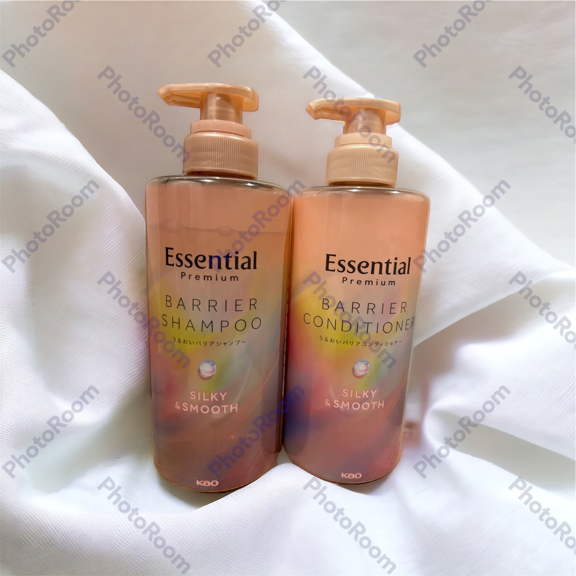 エッセンシャルプレミアム バリアシャンプー・コンディショナー シルキー＆スムース/エッセンシャル/市販シャンプーを使ったクチコミ（1枚目）