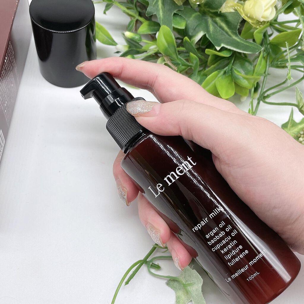 リペア ミルク/Le ment/ヘアミルクを使ったクチコミ（2枚目）