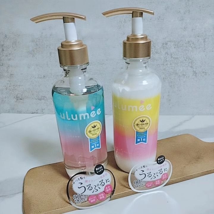 モイストプロテインシャンプー/トリートメント/ulumee/市販シャンプーを使ったクチコミ(2枚目)