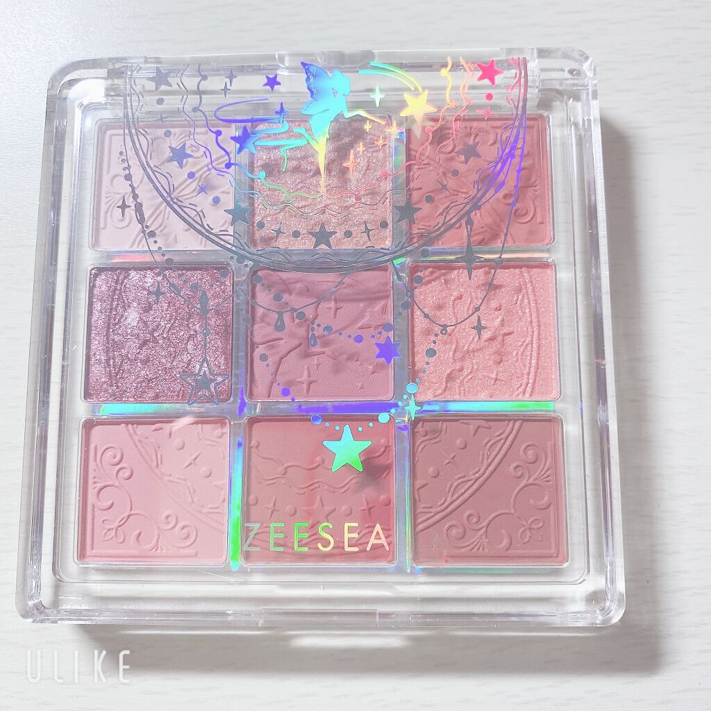 クォーツ 9色アイシャドウパレット(ドリームランドアイシャドウ)/ZEESEA/アイシャドウパレットを使ったクチコミ(2枚目)