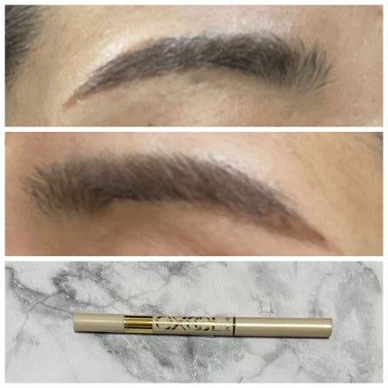 ロングラスティングアイブロウ/excel/リキッドアイブロウを使ったクチコミ(4枚目)