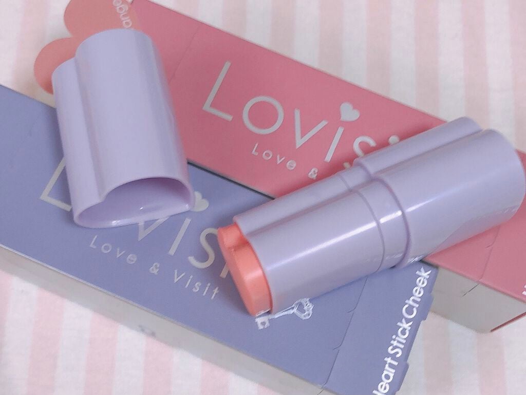 HEART STICK CHEEK/ラヴィジア/ジェル・クリームチークを使ったクチコミ(1枚目)