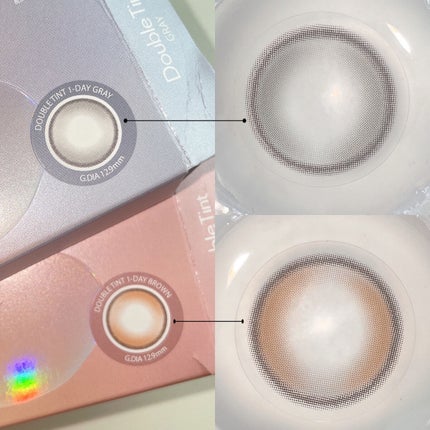 Double Tint 1day/OLENS/カラーコンタクトレンズを使ったクチコミ(3枚目)