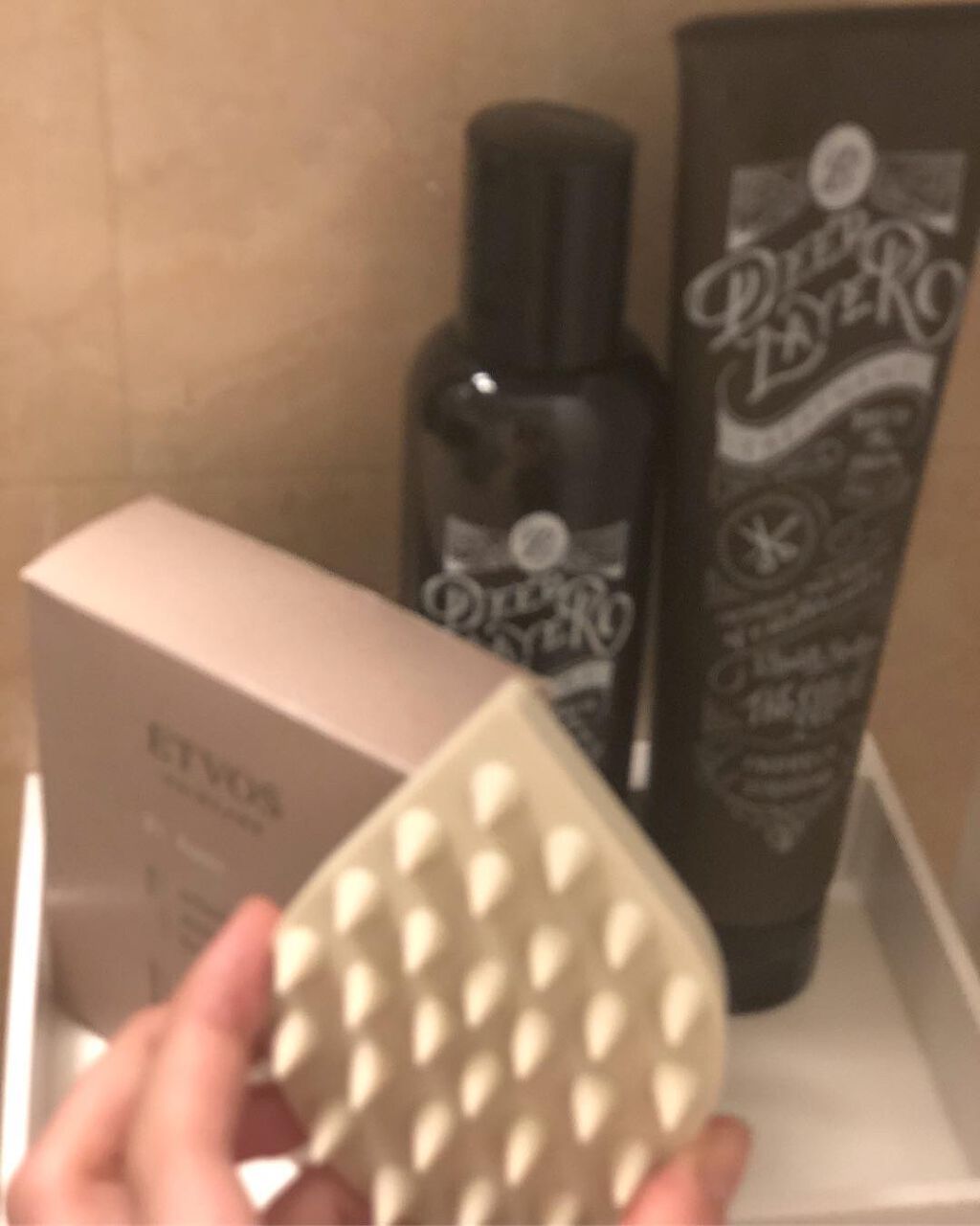 リラクシングマッサージブラシ/エトヴォス/スカルプブラシを使ったクチコミ(1枚目)