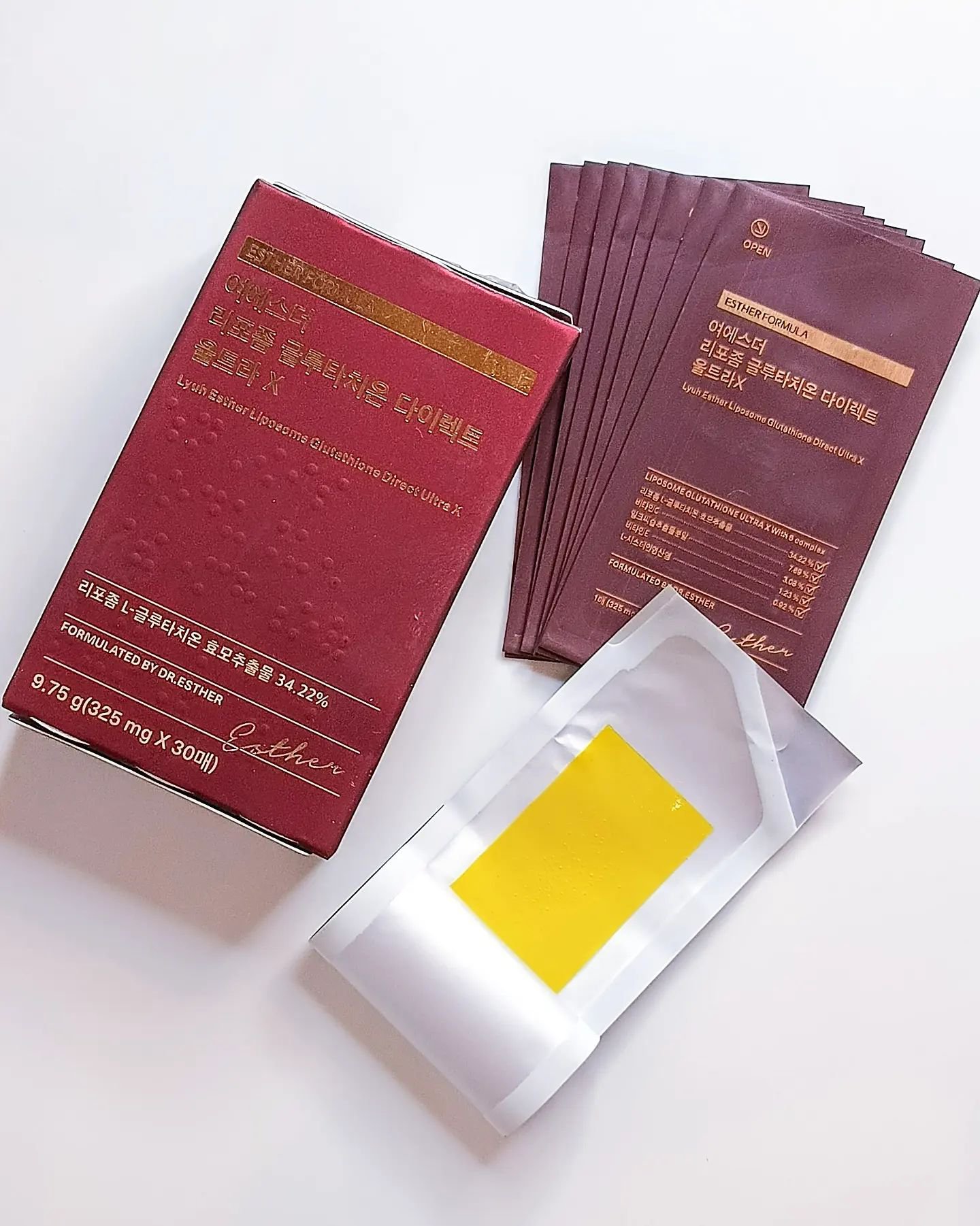 ヨエスターGLTダイレクトウルトラX/ESTHER FORMULA/美容サプリメントを使ったクチコミ（3枚目）