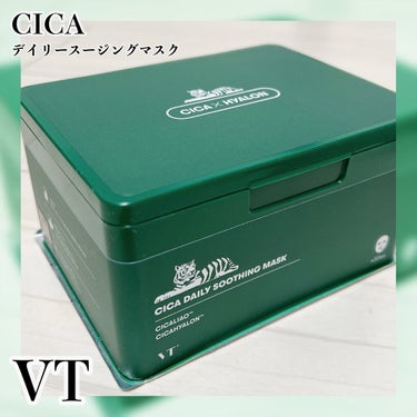 VT Cosmetics
VT CICAデイリースージングマスク


今回プレゼントでいただきました、
VTさんのCICAデイリースージングマスク🐅

みんな大好きCicaのシート！！
以前使用したこと