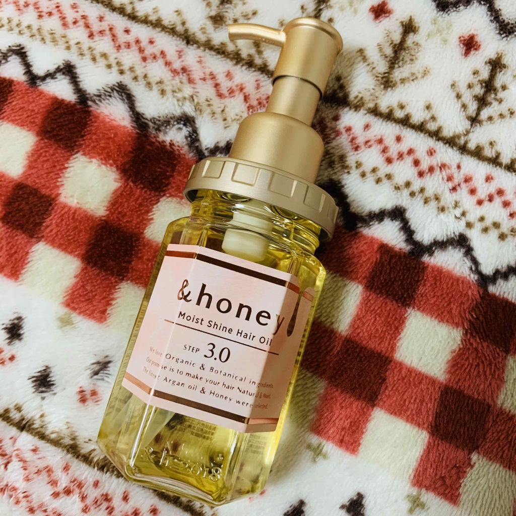ディープモイスト ヘアオイル3.0/&honey/ヘアオイルを使ったクチコミ(1枚目)