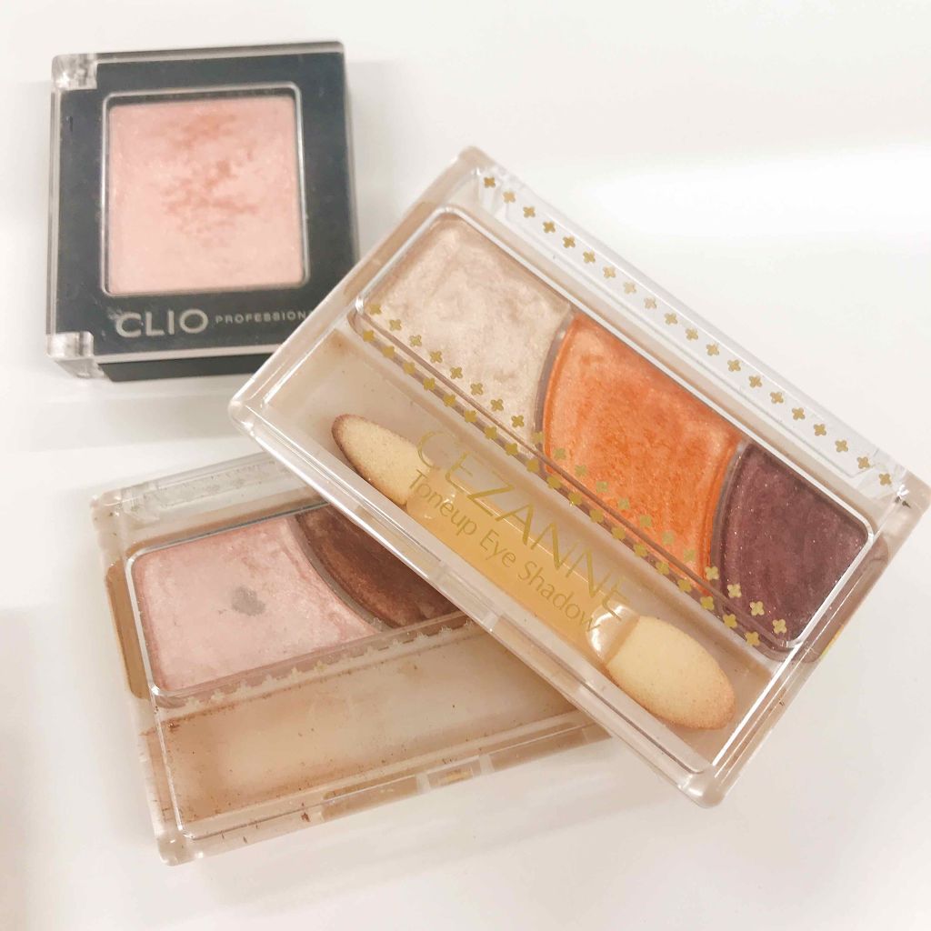 トーンアップアイシャドウ/CEZANNE/アイシャドウパレットを使ったクチコミ(1枚目)