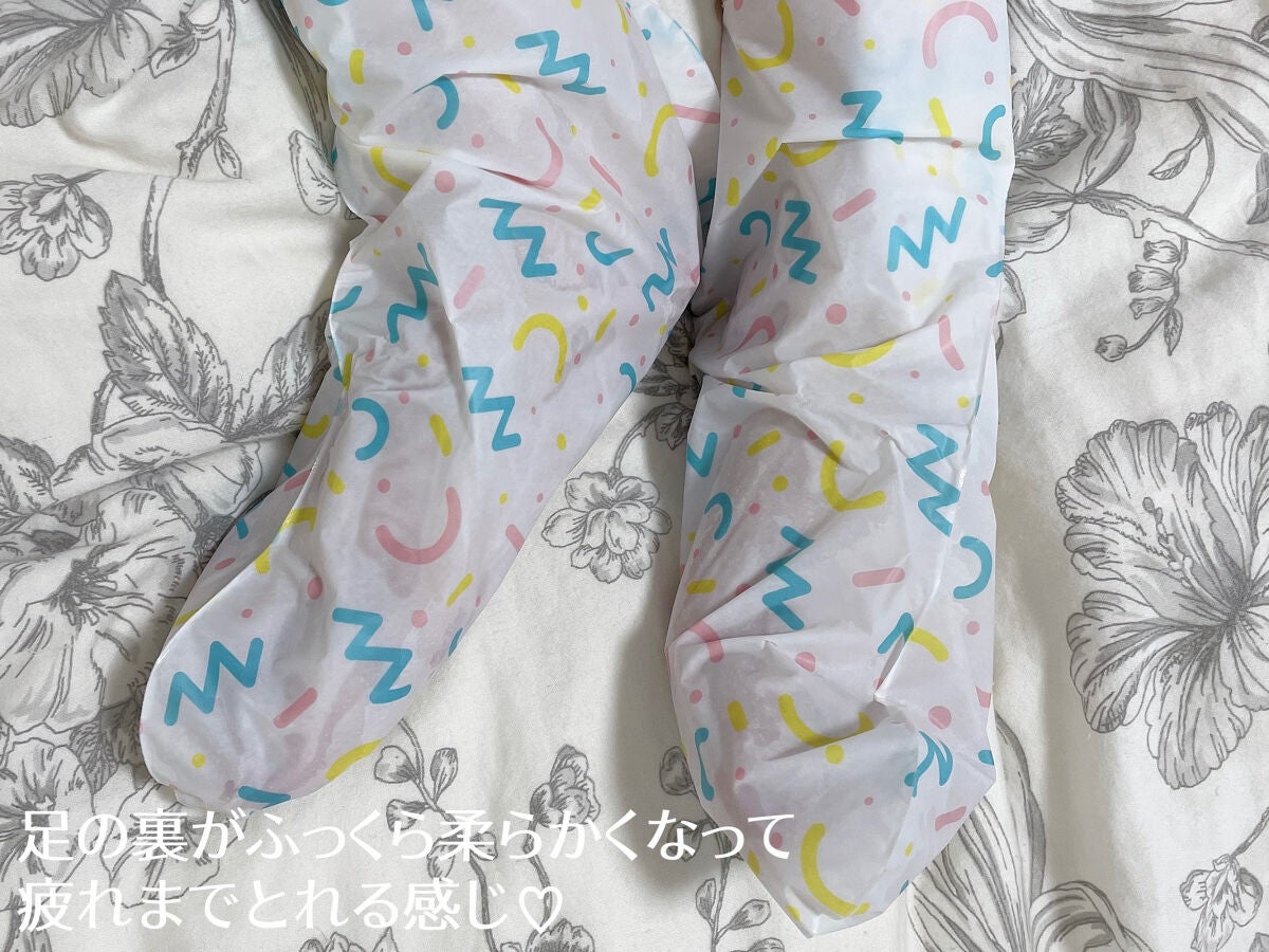 シルキーココナッツオイルフットマスク /MADFORCOS/レッグ・フットケアを使ったクチコミ(4枚目)