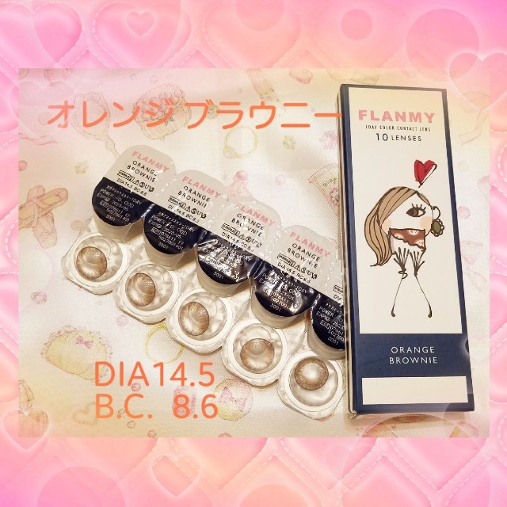 FLANMY 1day/FLANMY/ワンデー(1DAY)カラコンを使ったクチコミ(1枚目)