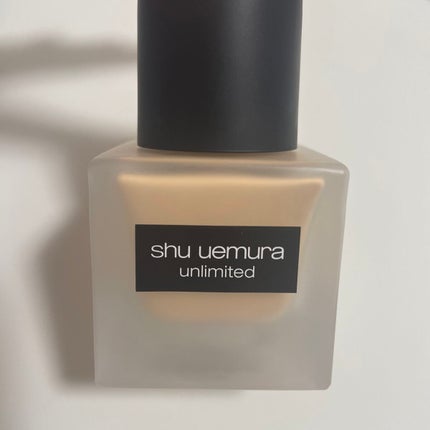 (旧)アンリミテッド ラスティング フルイド/shu uemura/リキッドファンデーションを使ったクチコミ(1枚目)