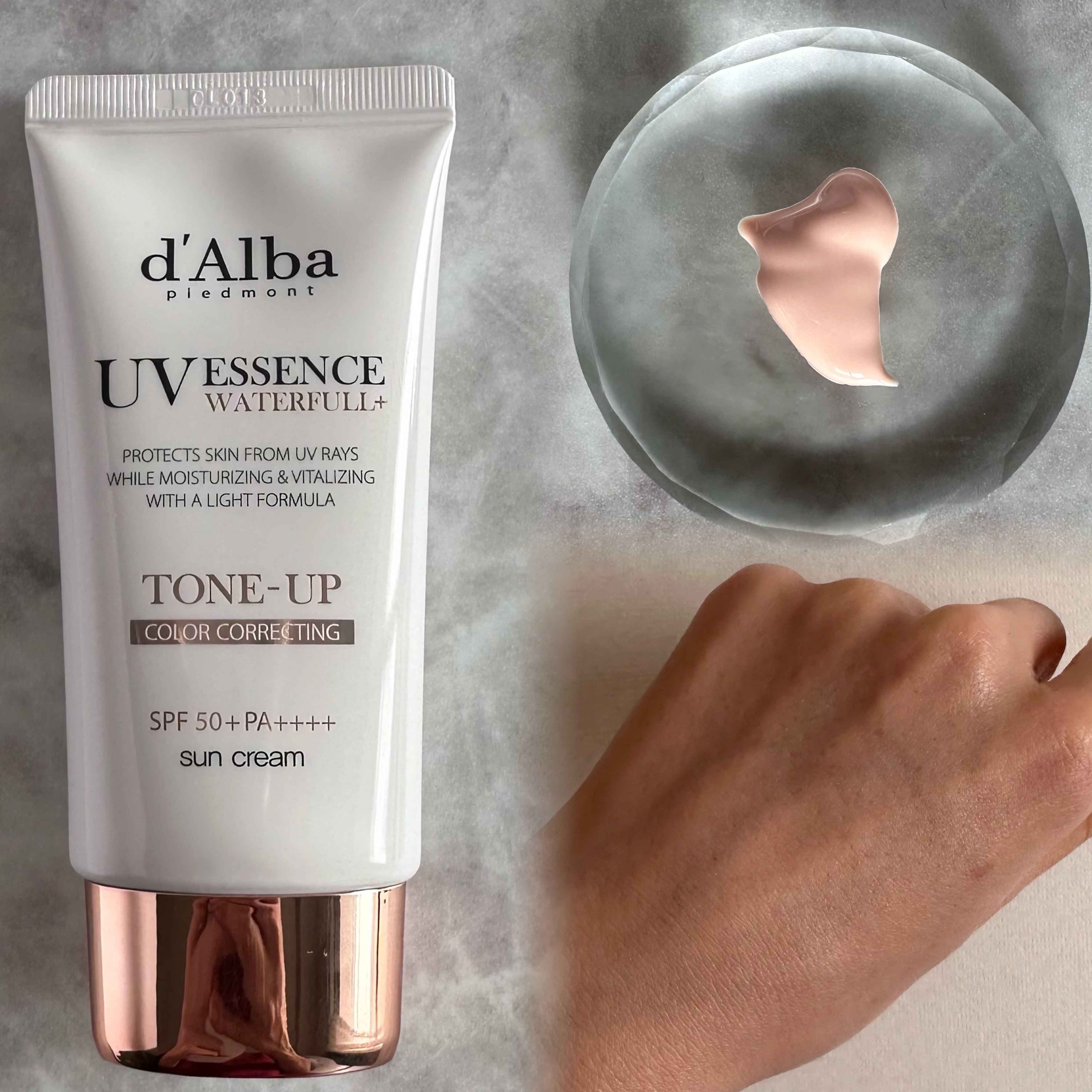 ダルバ ウォータフル エッセンス サンクリーム/ダルバ/日焼け止めクリームを使ったクチコミ（3枚目）