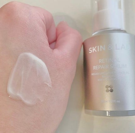 ヴィーガンリポソームレチノールセラム/SKIN&LAB/美容液を使ったクチコミ(4枚目)