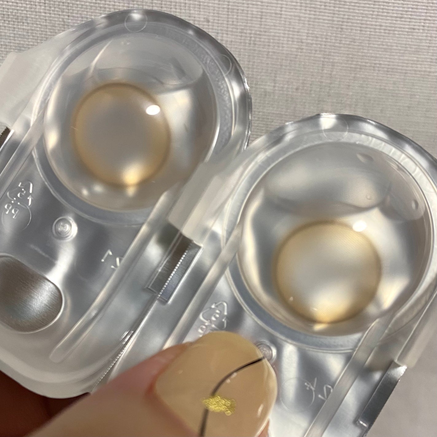 ShineTouch 1day/OLENS/ワンデー(1DAY)カラコンを使ったクチコミ(2枚目)