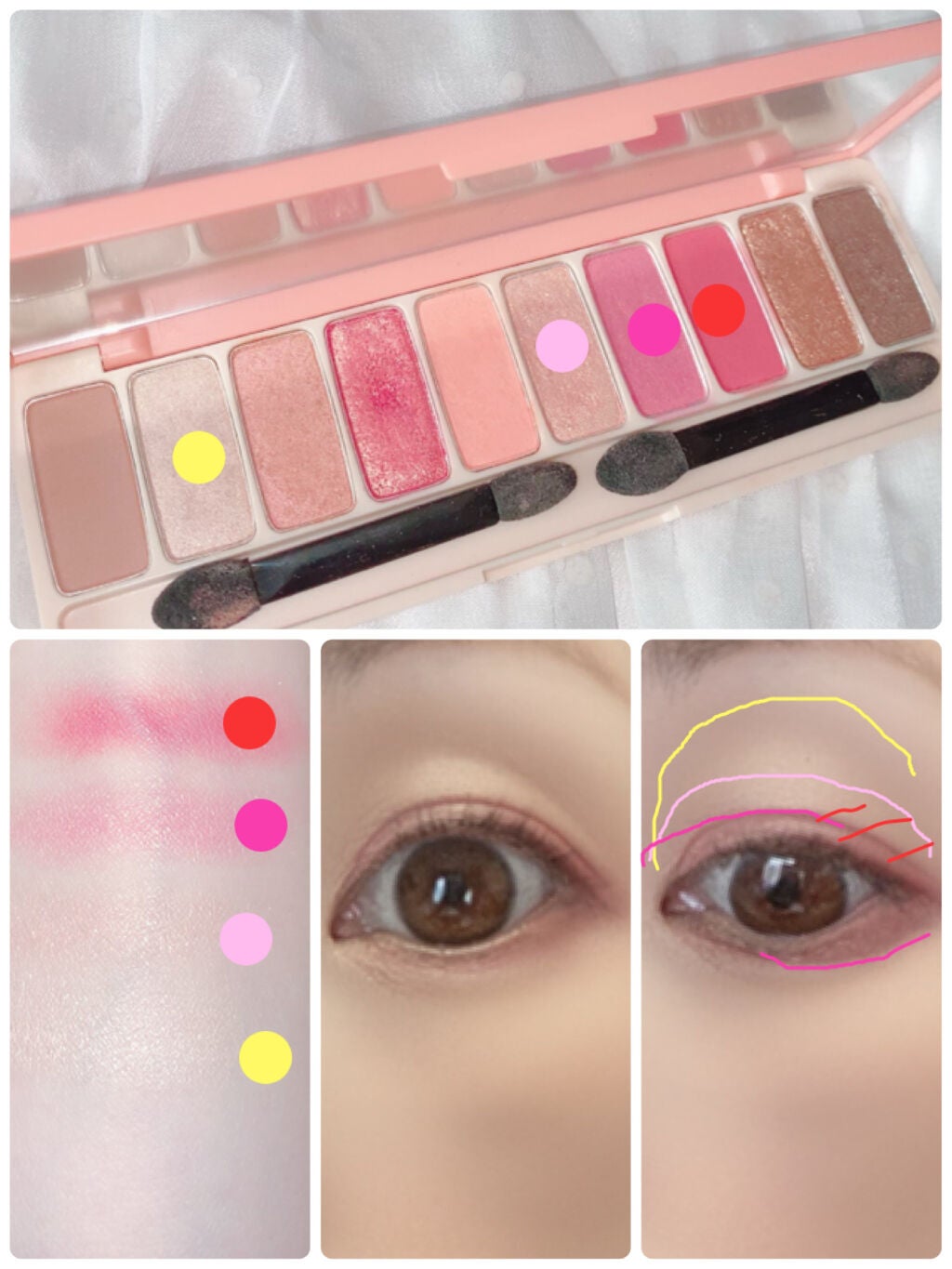 プレイカラー アイシャドウ/ETUDE/アイシャドウパレットを使ったクチコミ(3枚目)