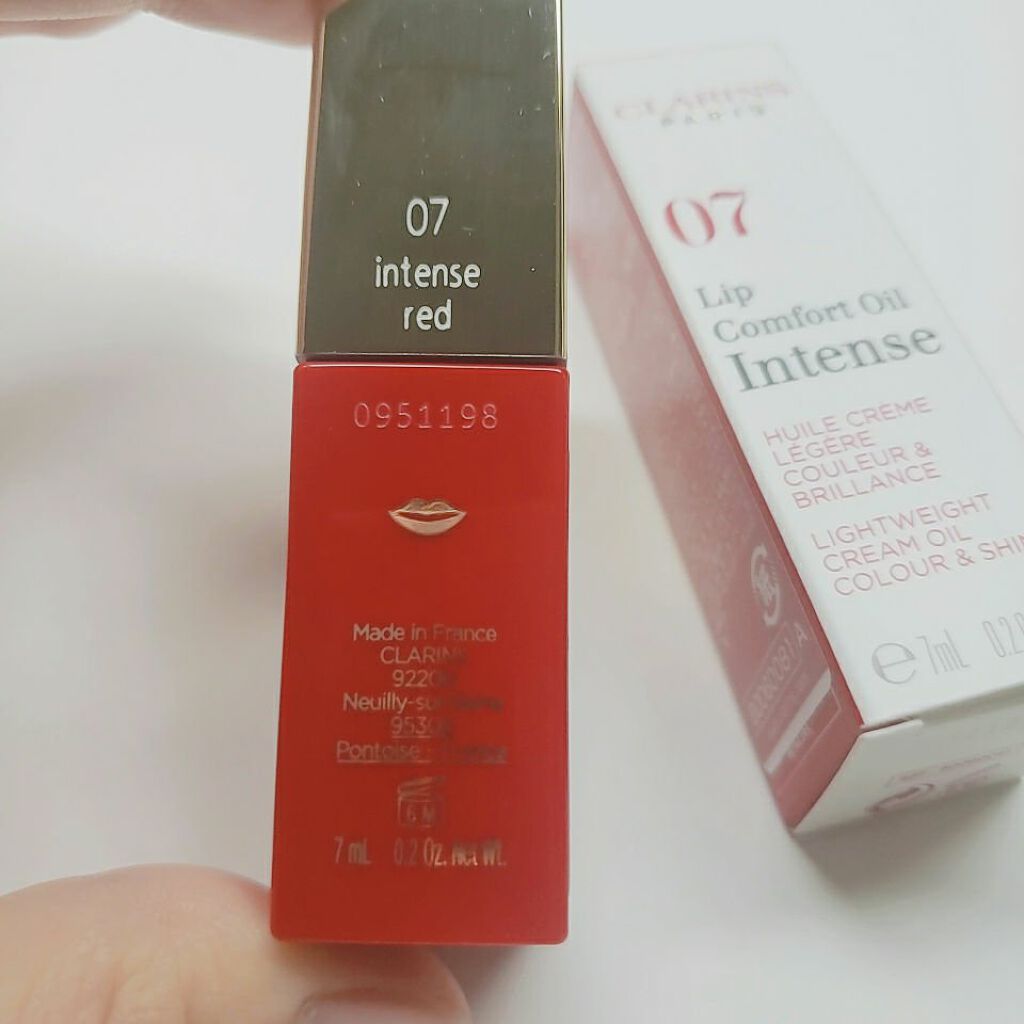 コンフォート リップオイル インテンス/CLARINS/リップグロスを使ったクチコミ(2枚目)