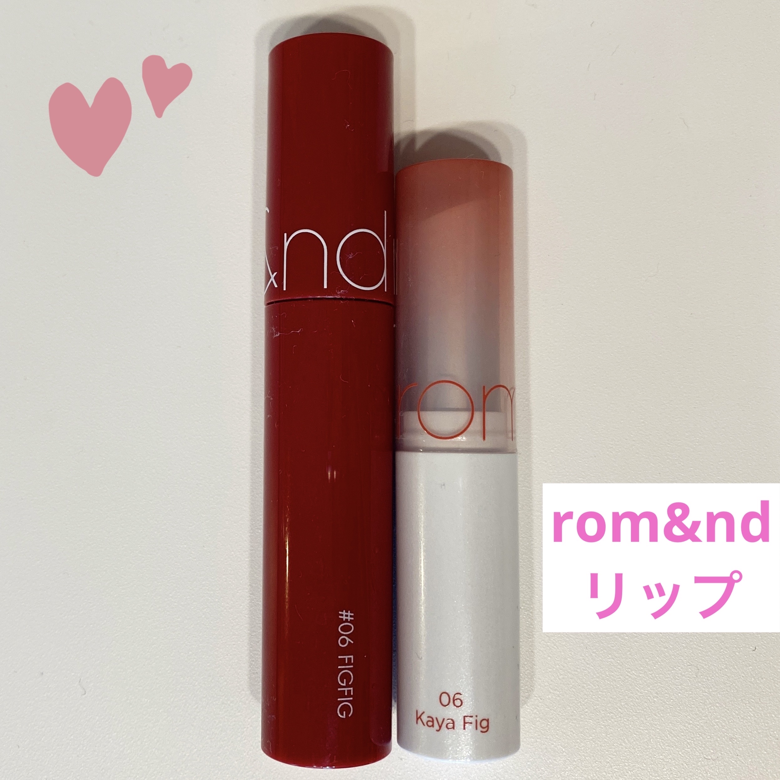 ジューシーラスティングティント/rom&nd/リップティントを使ったクチコミ（1枚目）