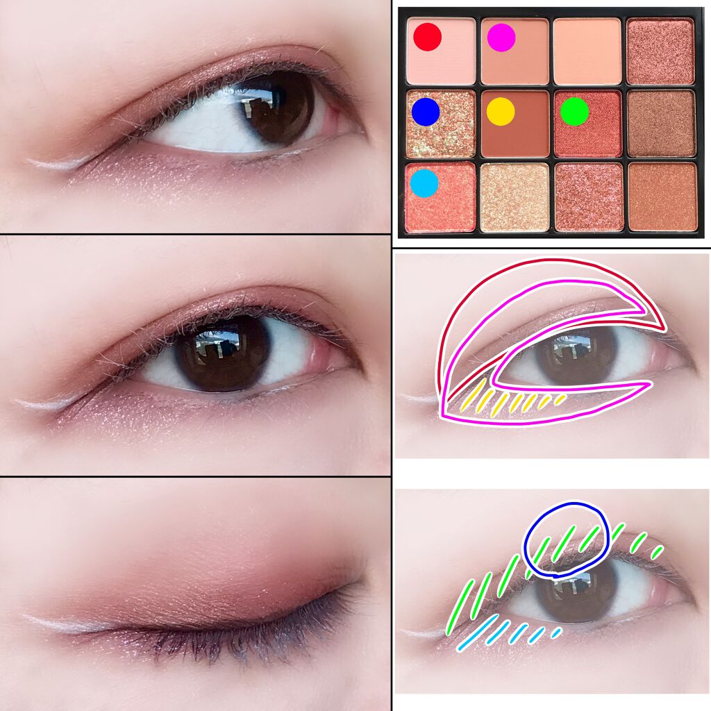 グラムチェンジマルチパレット/A.BLACK/マルチパレットを使ったクチコミ(4枚目)