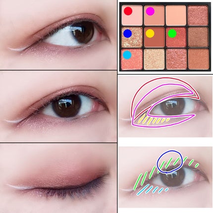 グラムチェンジマルチパレット/A.BLACK/マルチパレットを使ったクチコミ(4枚目)