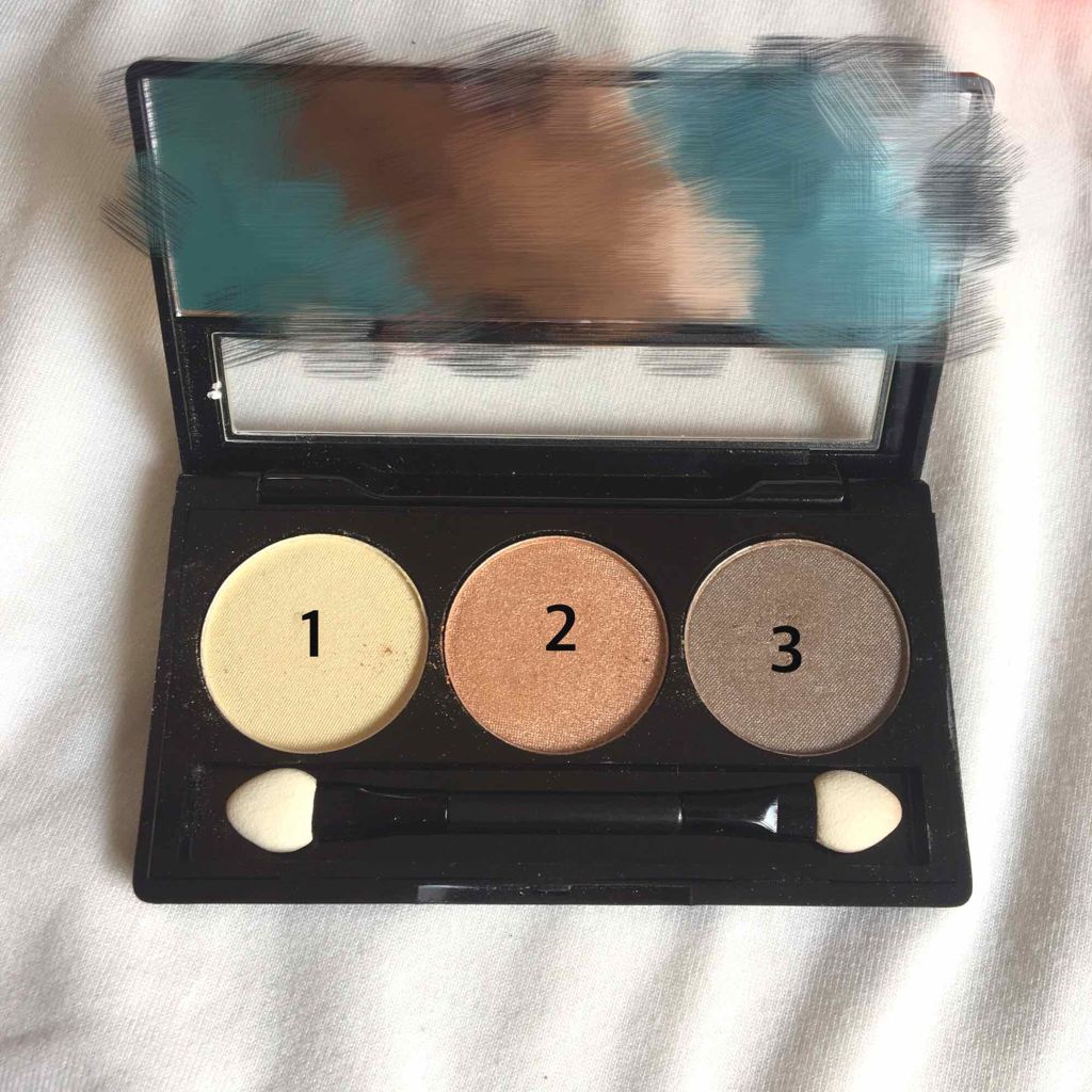 アイシャドウトリオ/ドド/アイシャドウパレットを使ったクチコミ(2枚目)