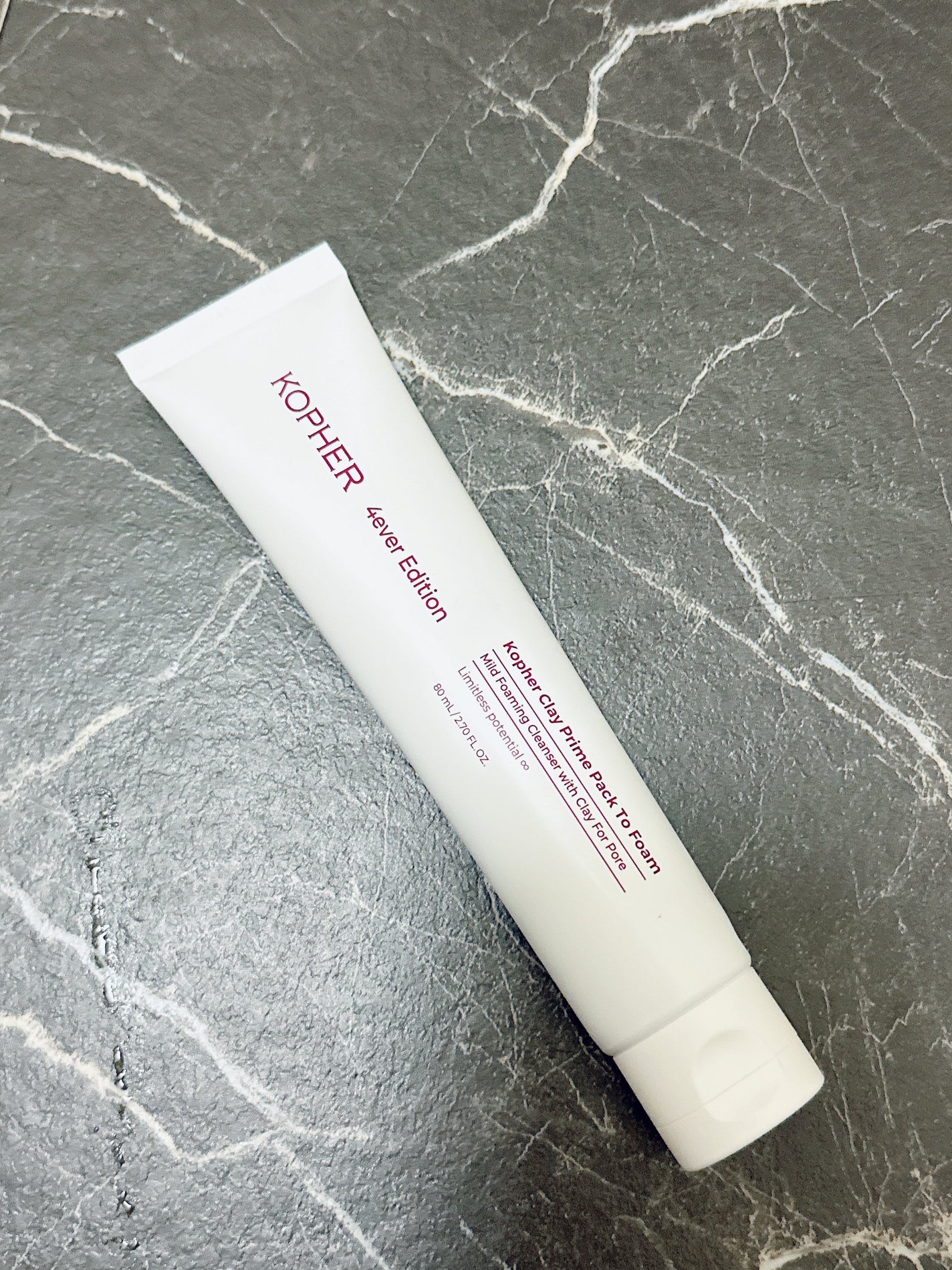 Clay Prime Pack To Foam/KOPHER/洗顔フォームを使ったクチコミ(2枚目)