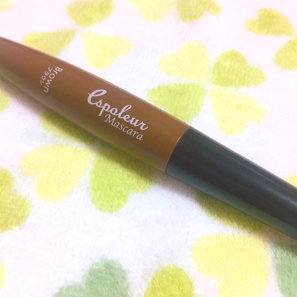 エスポルール カラーマスカラ/エスポルール/マスカラを使ったクチコミ（1枚目）
