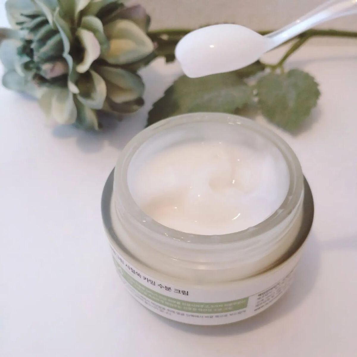 ヨモギカーミング水分クリーム/BRING GREEN/フェイスクリームを使ったクチコミ(3枚目)