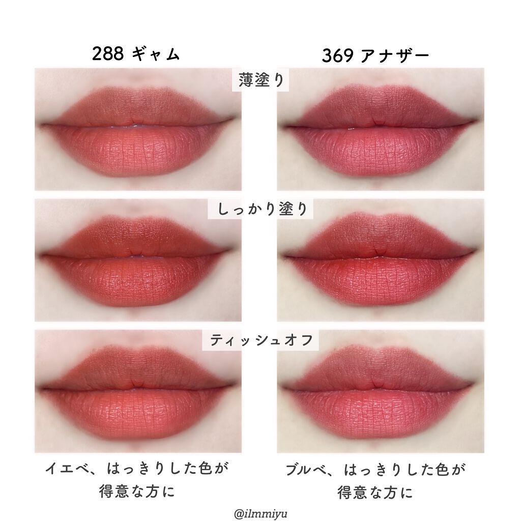 センシュアルパウダーマットリキッド/HERA/口紅を使ったクチコミ(6枚目)