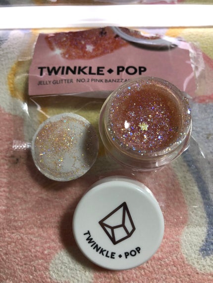twinkle pop jelly Glitter/CLIO/ジェル・クリームアイシャドウを使ったクチコミ(4枚目)