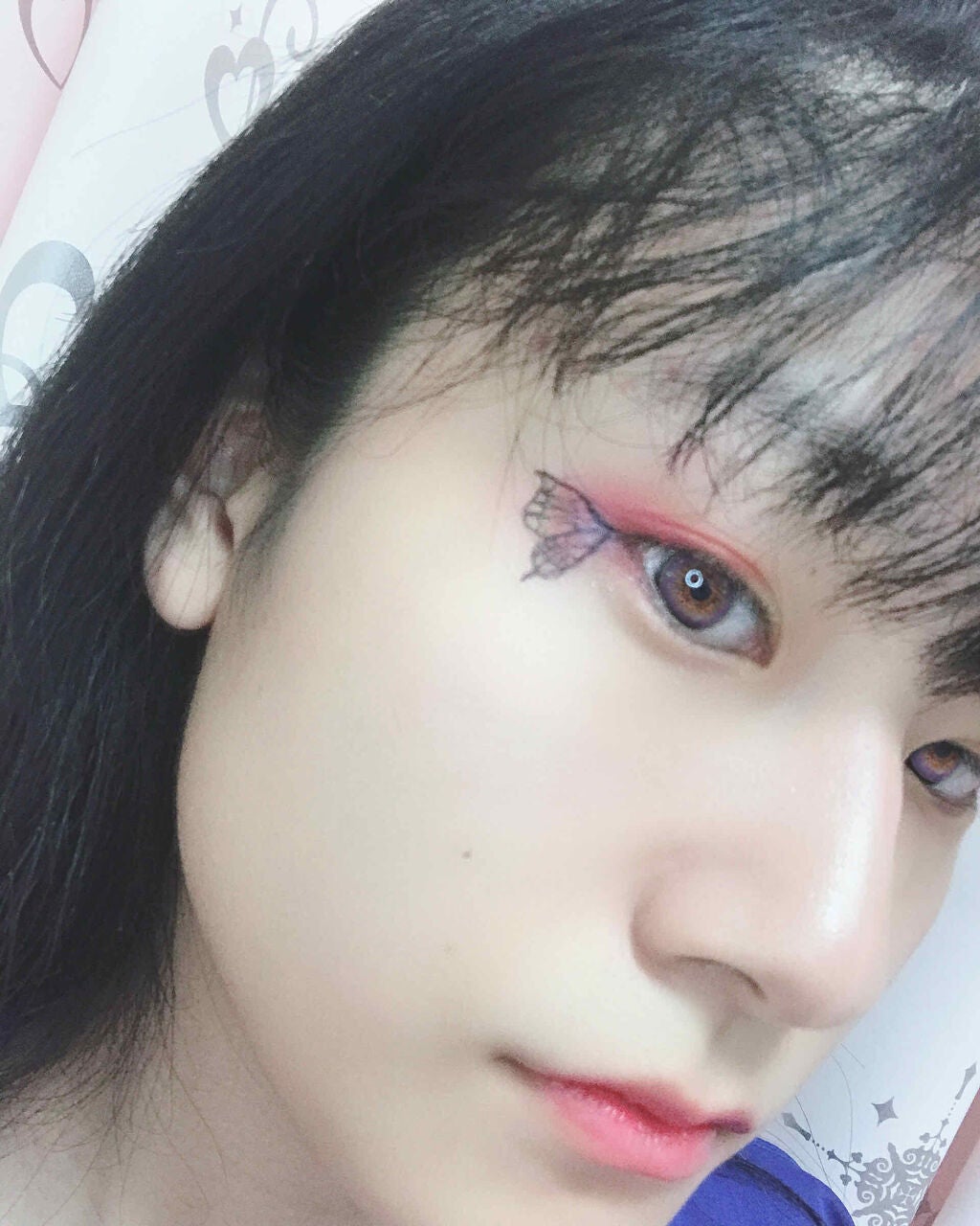 うらら on LIPS 「こんにちは!今回はメイクアートのやり方を紹介したいと思います!..」(3枚目)