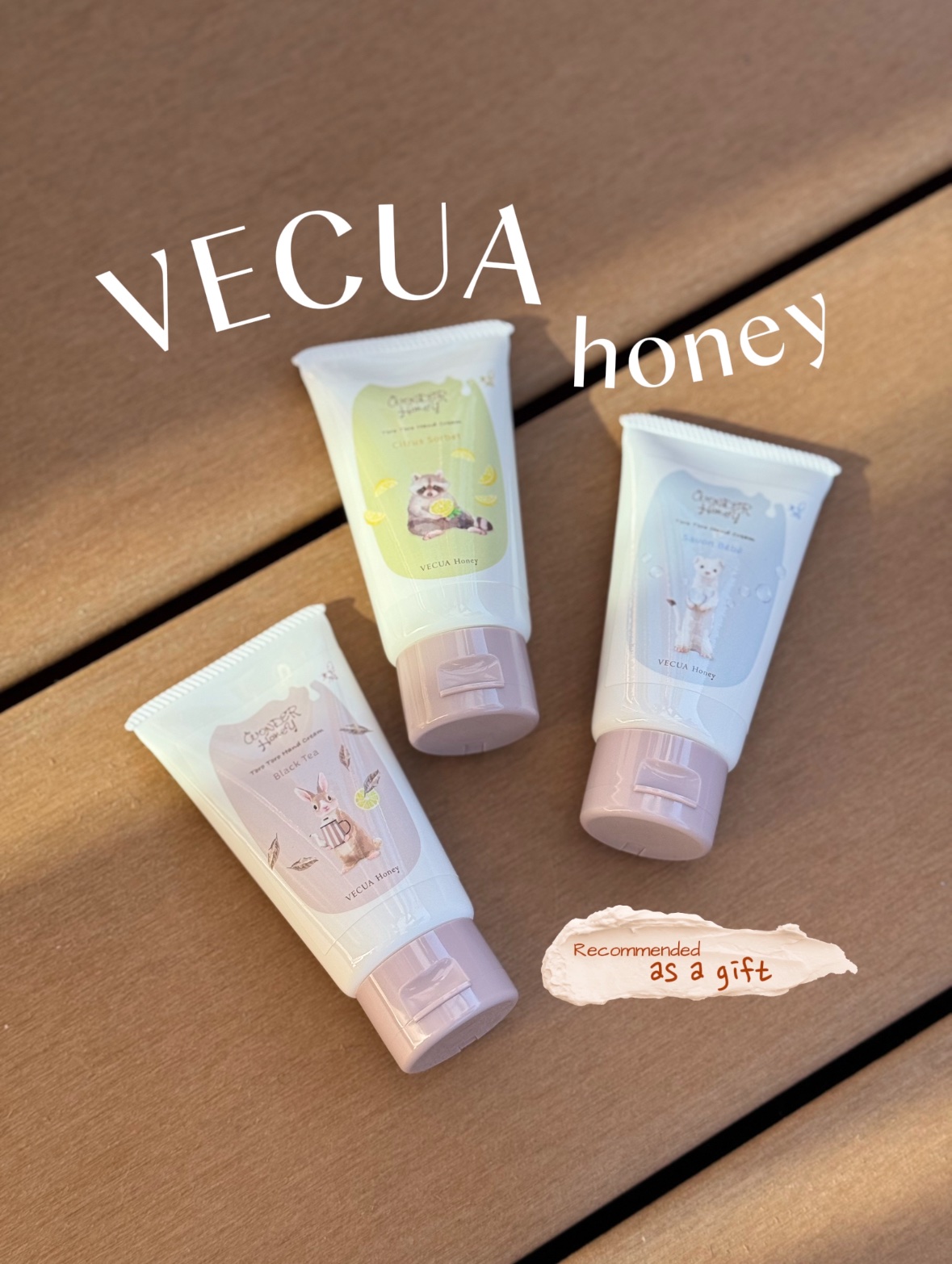 ワンダーハニー とろとろハンドクリーム サボンべべ/VECUA Honey/ハンドクリームを使ったクチコミ（1枚目）