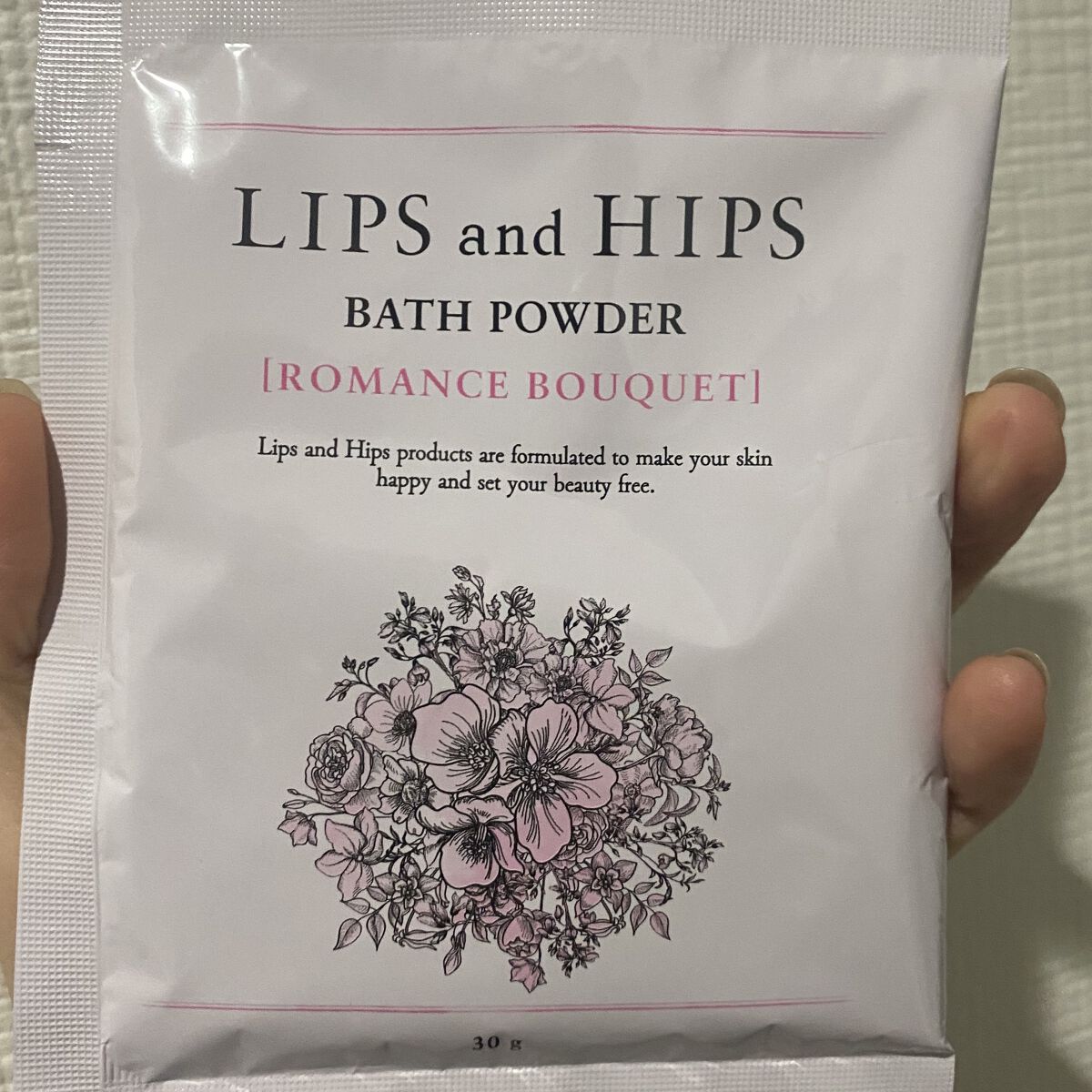 LIPS and HIPSLIPS and HIPS BATH POWDER ロマンスブーケ