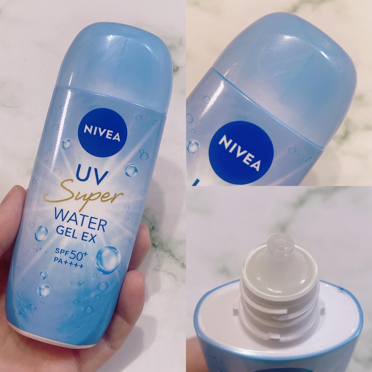 ニベアUV ウォータージェルEX/ニベア/日焼け止めジェルを使ったクチコミ（2枚目）