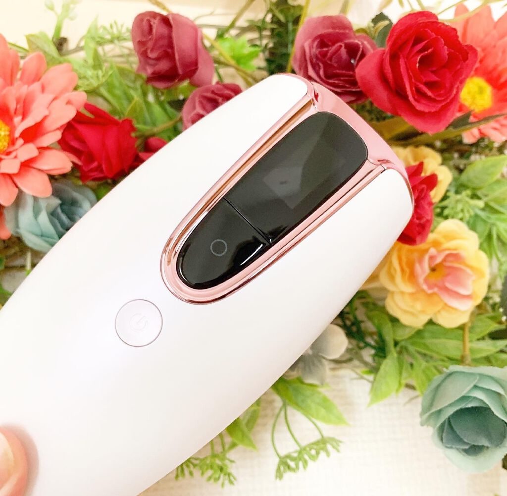 shinasaka shinasaka 脱毛器 光美容器のクチコミ「#PR 
この商品は企業様より提供を受けて投稿しています。

おうち時間で脱毛始めました❤️
.....」（1枚目）