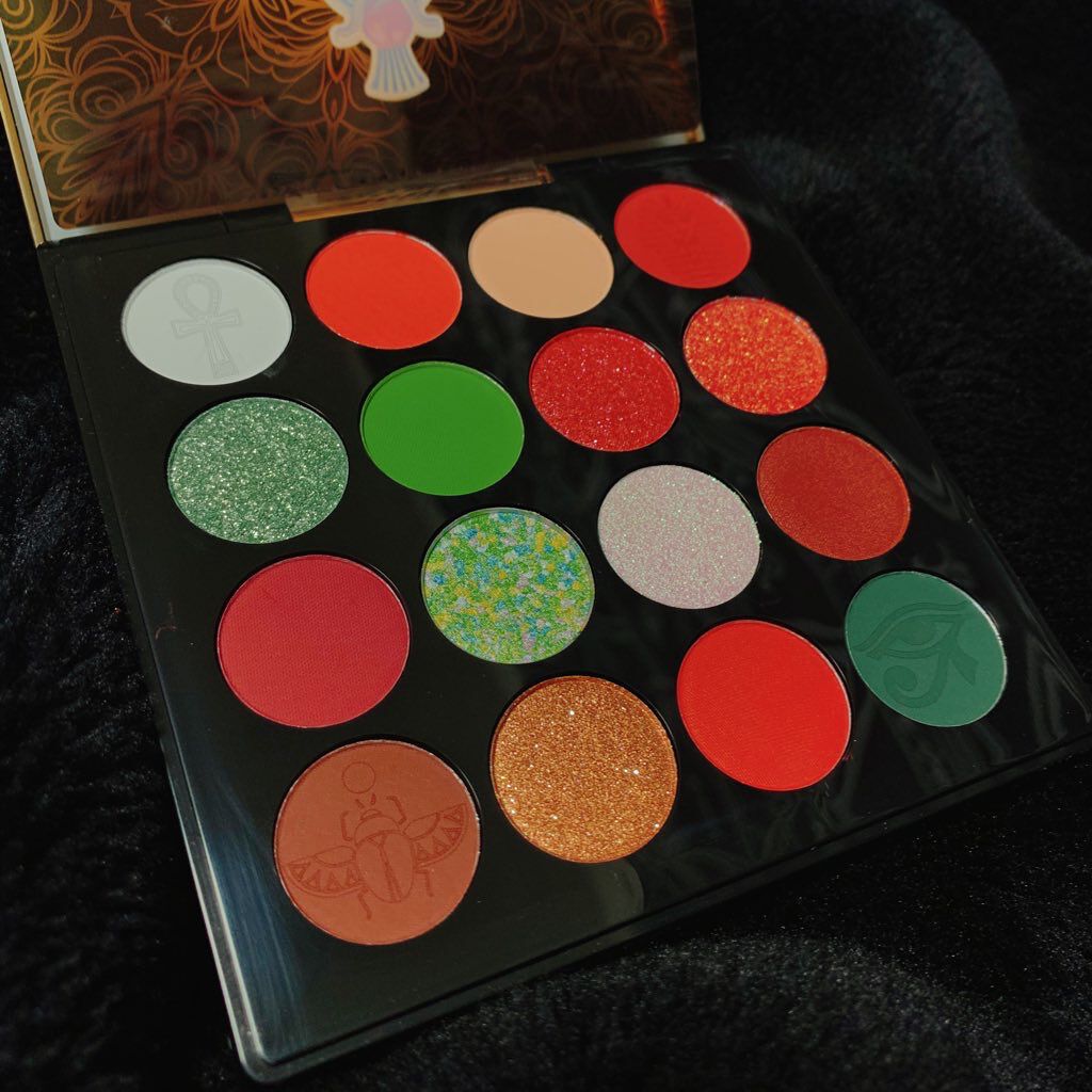 大英博物館 エジプトシリーズ アイシャドウパレット/ZEESEA/アイシャドウパレットを使ったクチコミ(2枚目)